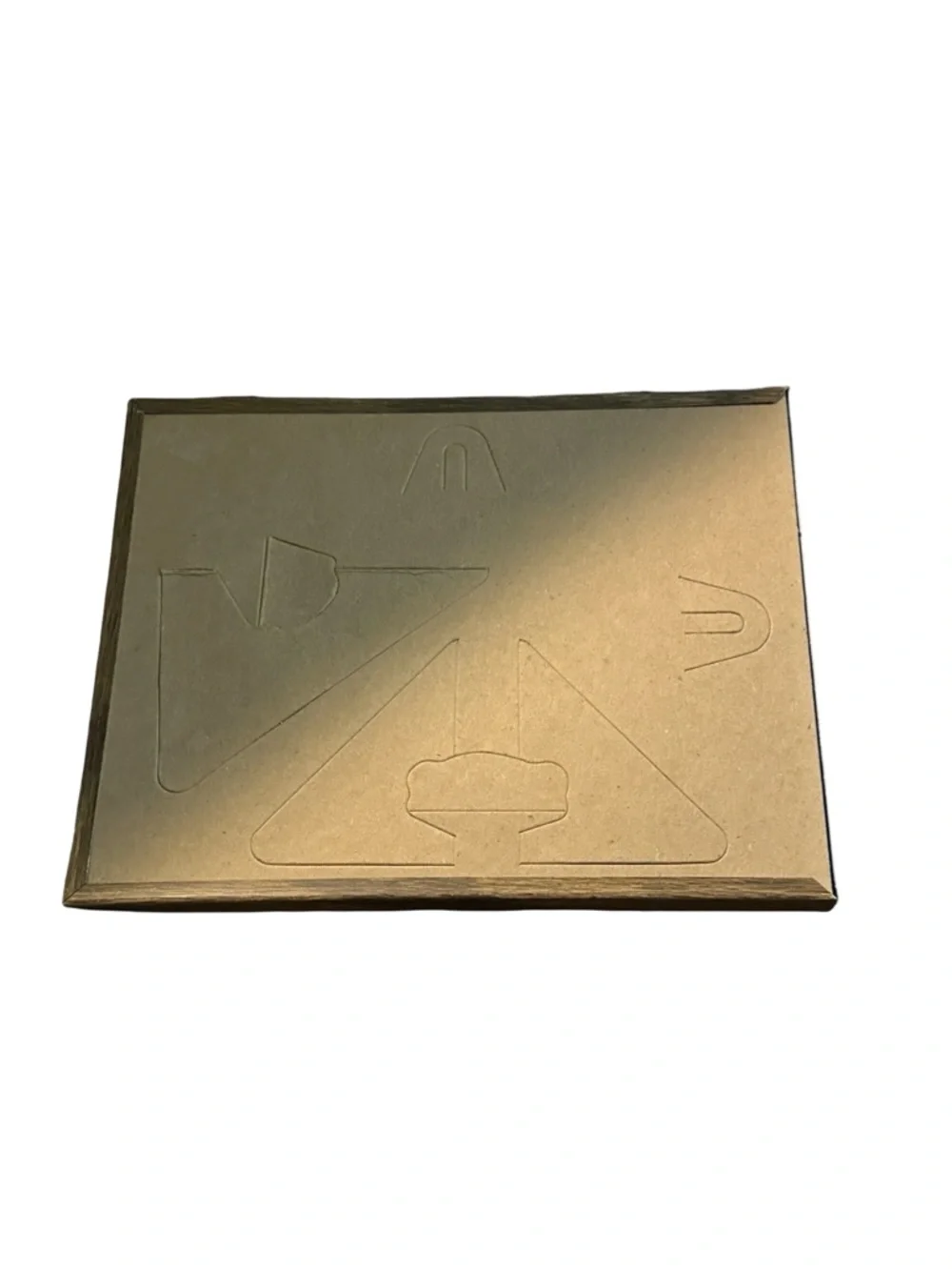 Vintage Brass Tone 8x10 Photo Frame